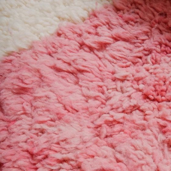 Roze vloerkleed 250cm x 160cm voor de woonkamer – Vloerkleden en tapijten, Wool (photo 3 of 7)