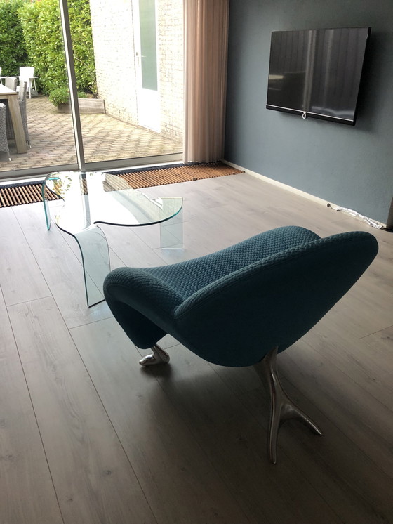 Image 1 of Tavolino in vetro FIAM, disegnato da HANS VON KLIER