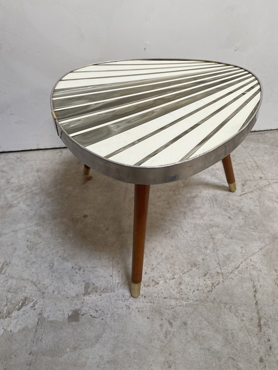 Image 1 of Triangular side table