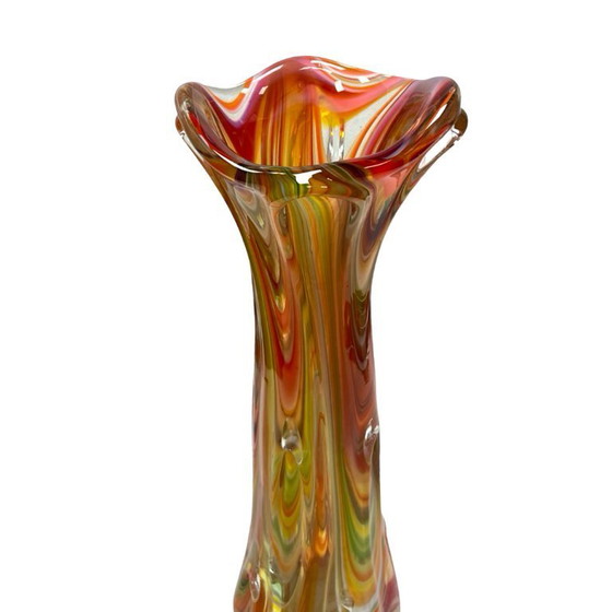Image 1 of "Sękacz" vase – Ząbkowice Śląskie steelworks, Poland 1970s (42 cm)