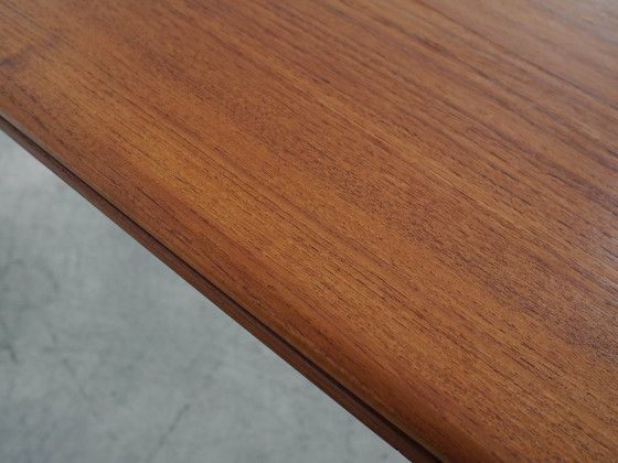 Image 1 of Teakholztisch, dänisches Design, 1970er Jahre, hergestellt in Dänemark