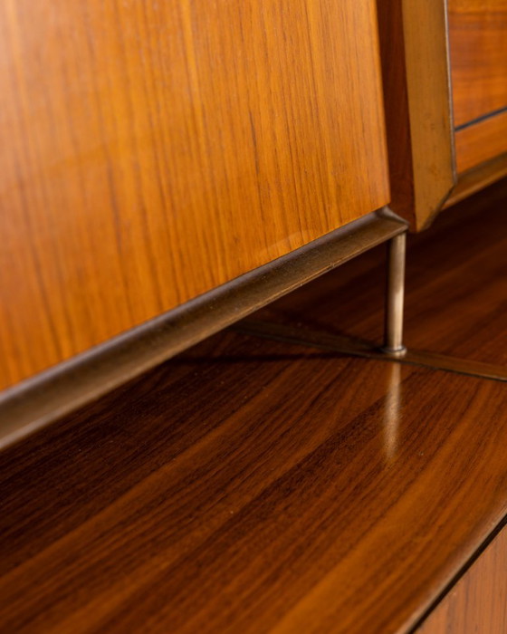 Vintage 1970s Italian Teak Sideboard, Designed by Barovero – Wood (photo 10 of 21)