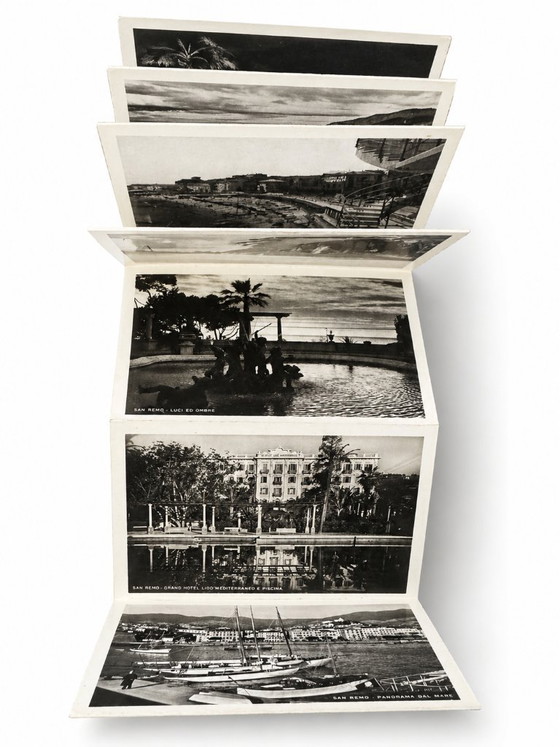 Image 1 of 4 sets of photo postcards in 10x15 cm format (1950s) and 9.5x6 cm (1920s and 1930s)