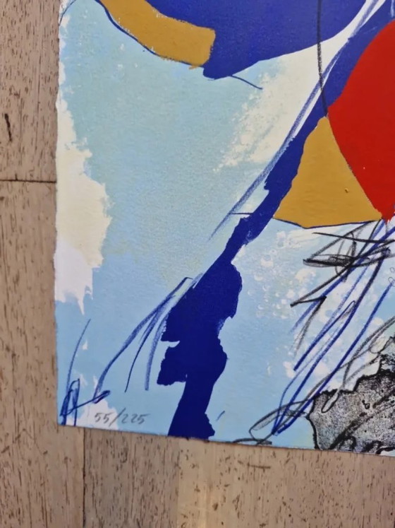 Image 1 of Josep Guinovar. Lithographie. Édition limitée à 225 exemplaires. Signée et datée 1994 au crayon.