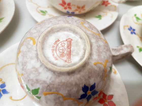 Image 1 of Rare Tea set / Ditmar Urbach Rare Art Deco / Germany