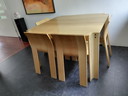 Tavolo Gijs Bakker ST + 4 sedie SC