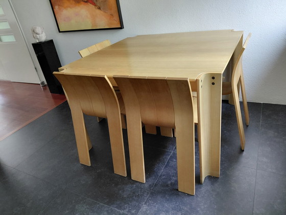 Image 1 of Gijs Bakker Tisch ST + 4 Stühle SC