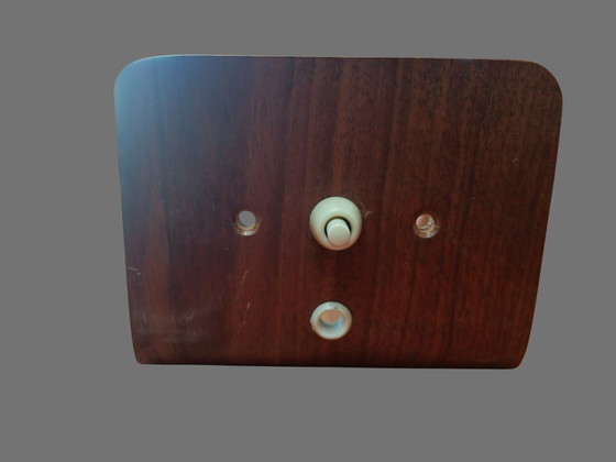 Louis Kalff NX41 Wall Lamp for Philips – 1960s Dutch Design – Wall lights, Wood, Glass (photo 5 of 7)