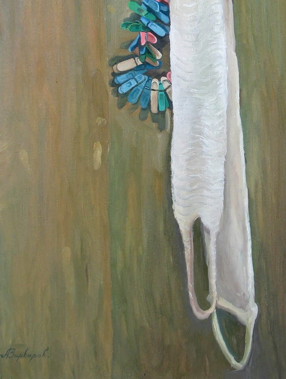 Original Oil Painting Contemporary Art Symbolism Pop Art Totem – Paintings & Drawings, Canvas (photo 6 of 7)