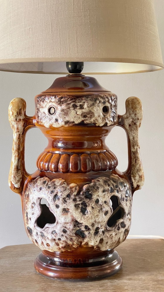 Image 1 of Fat Lava Lamp, Dubbele Verlichting, Vintage Stijl