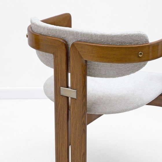 Image 1 of Een paar "Pamplona" fauteuils uit het midden van de 20e eeuw, ontworpen door Savini voor Pozzi, Italië, 1960.