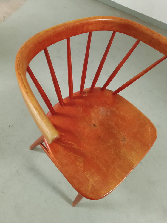 Image 1 of Vintage Florida Florett spijlenstoel