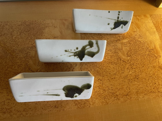 Image 1 of Plats en Céramique Artisanaux Japonisants