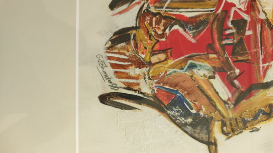 Image 1 of Two paintings of Japanese warriors