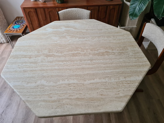 Image 1 of Tavolo da pranzo in traventino