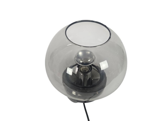 Image 1 of Süssmuth Leuchten - Mushroom Lamp - 'Smoked' glass - Germany - 1970's