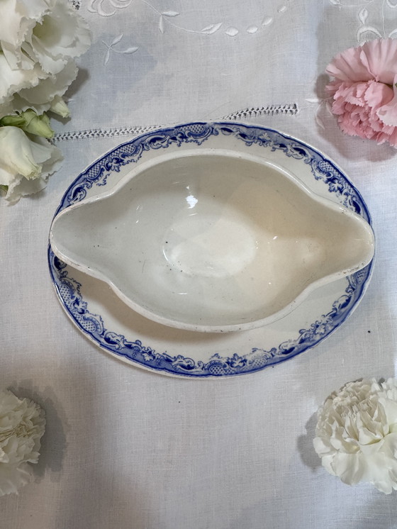 Image 1 of Vintage juskom van Sarreguemines