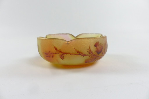 Daum Nancy, art nouveau bowl.