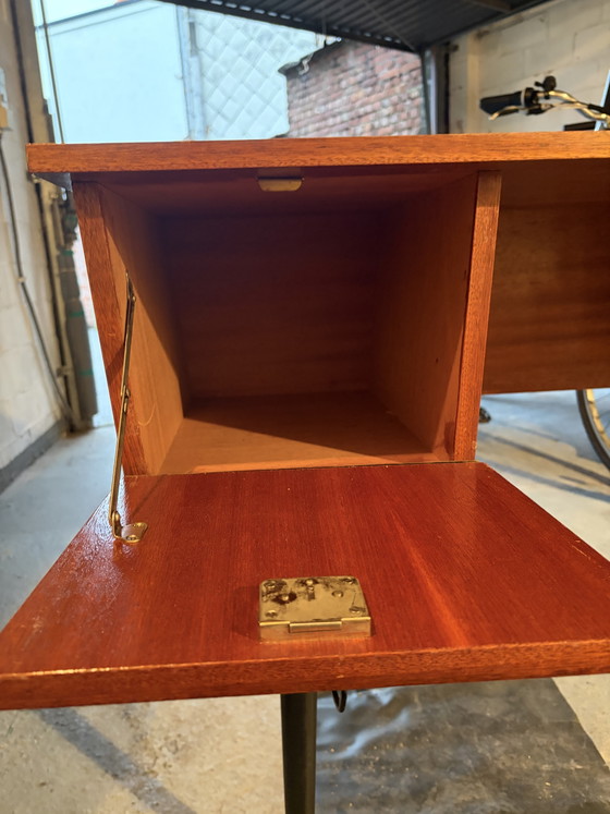 Bureau vintage – Bureaux, Metal, Wood (photo 4 of 6)