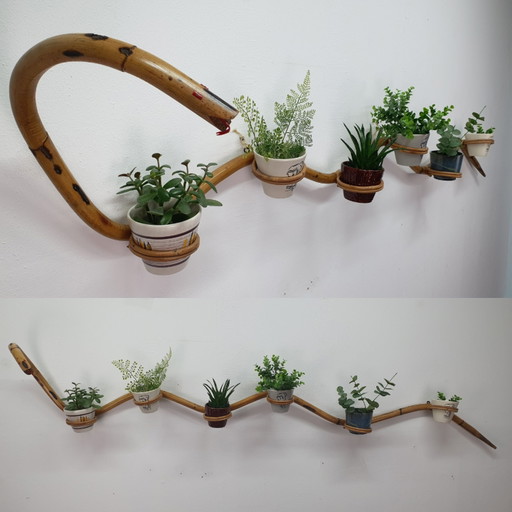 Porta piante in rattan/bambù Rohé/Trio Noordwolde