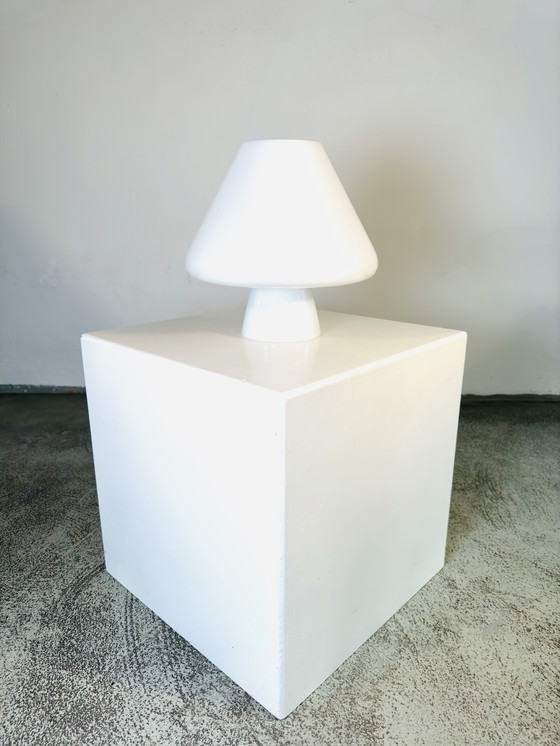 Image 1 of MURANO TABLE LAMP BY VENINI, ITALY, 1970s