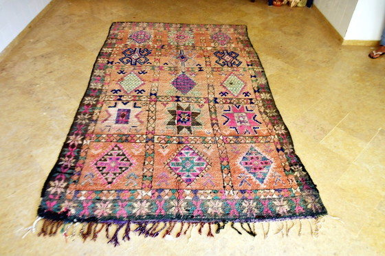 Image 1 of Symmetrisch Marokkaans Beni M'Guild Vintage Vloerkleed - 310 x 185 cm