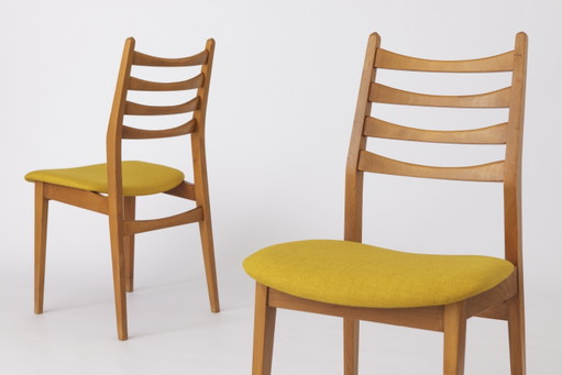 Chaise de salle à manger vintage (1/2) années 1960 - Style allemand