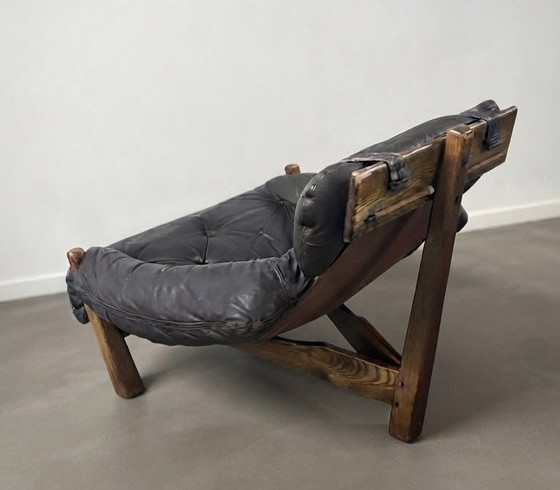 Treppiede, design Gerard van den Berg per Montis – Poltrone, Leather, Wood (photo 8 of 9)
