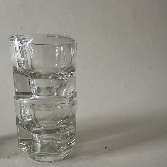 Image 1 of Portacandele in vetro di Joe Colombo per Arno Italia anni '60