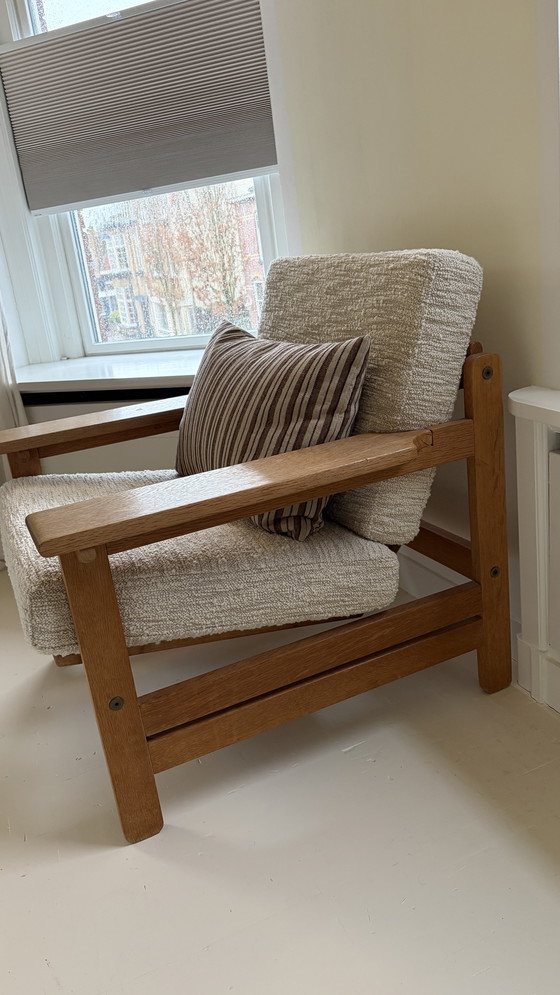 Image 1 of Arne Aksel Dahl KP Mobler Sessel – Dedar Atlas Stoff