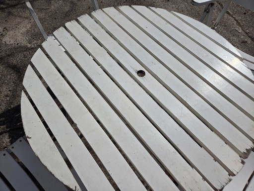 Vintage Youpy tuintafel set