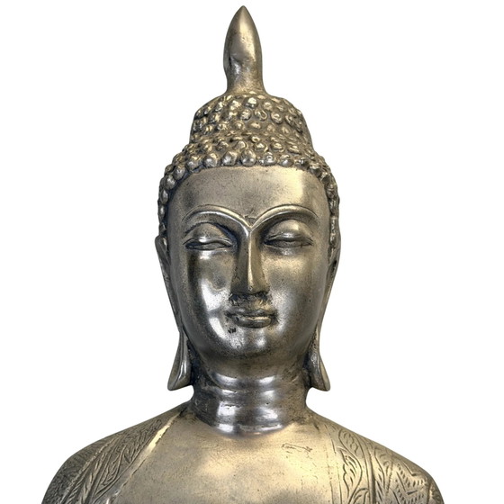Gran Buda chino de incienso – años 80 – 85.6 cm – Esculturas (photo 2 of 11)