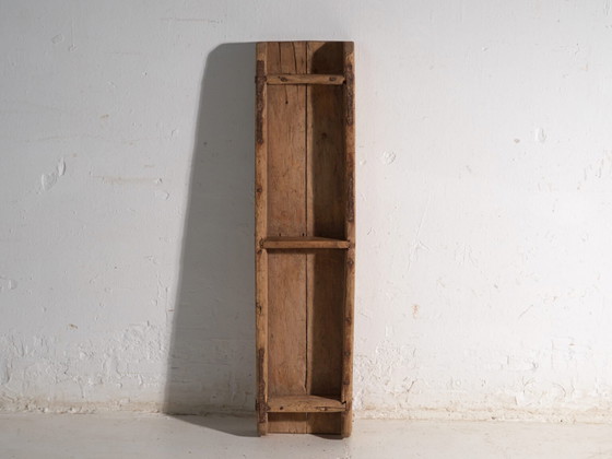 Antico stampo cinese per mattoni in legno di pino – Cina, circa 1900 – Oggetti decorativi, Rustic (photo 38 of 40)