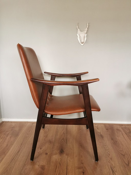 Sillón vintage de mediados de siglo (Louis van Teeffelen)