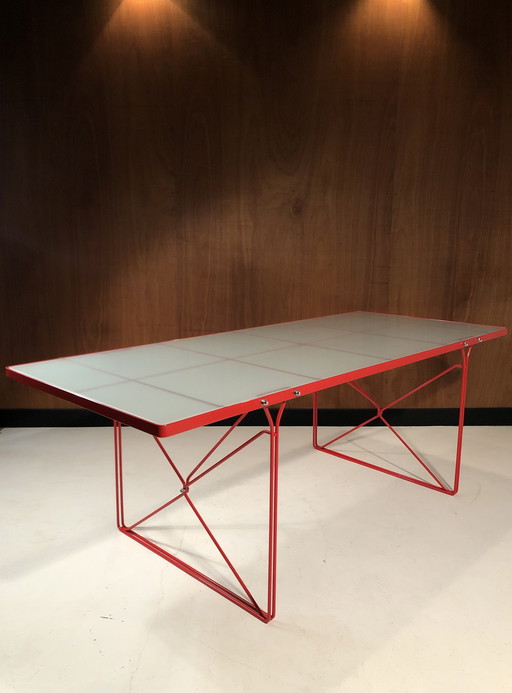 Vintage "Moment" table Design Niels Gammelgaard 1980 for IKEA