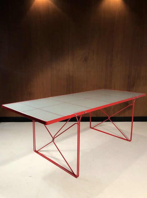 Image 1 of Vintage "Moment" table Design Niels Gammelgaard 1980 for IKEA