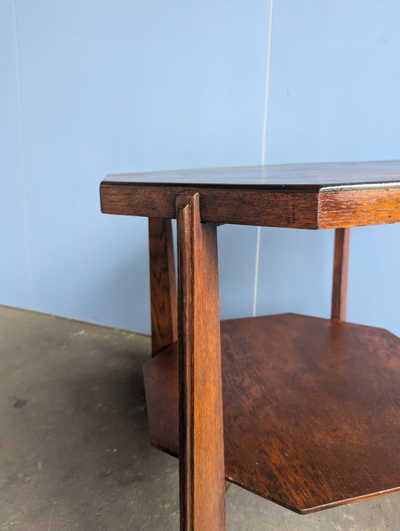 Sidetable Art Deco/ Amsterdamse School – Bijzettafels, Wood (photo 7 of 13)