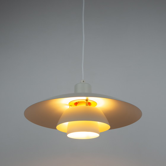 Image 1 of Pair of 2 Danish Vintage Pendant Lamps PH 4/3 by Poul Henningsen, Louis Poulsen, 1966