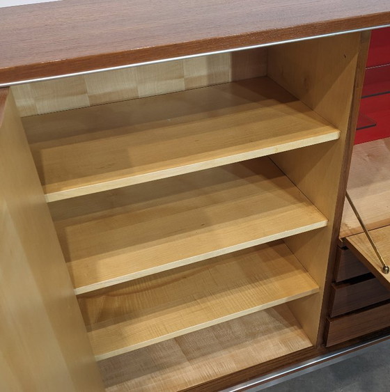 Image 1 of Vintage teakhouten dressoir uit de jaren 60