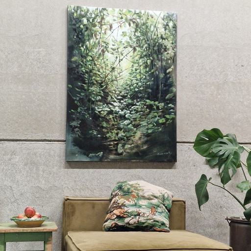 Peinture à l'huile Wildgang par Nanouk Weijnen