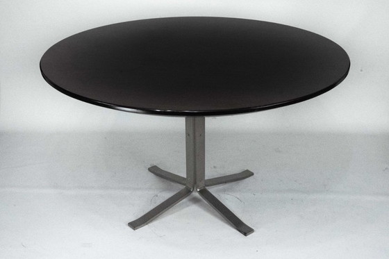 Image 1 of Rare Round dinner table by Gianni Moscatelli for Formanova. Italy 1970s
