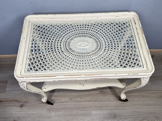 Image 1 of Chippendale serving trolley with webbing top