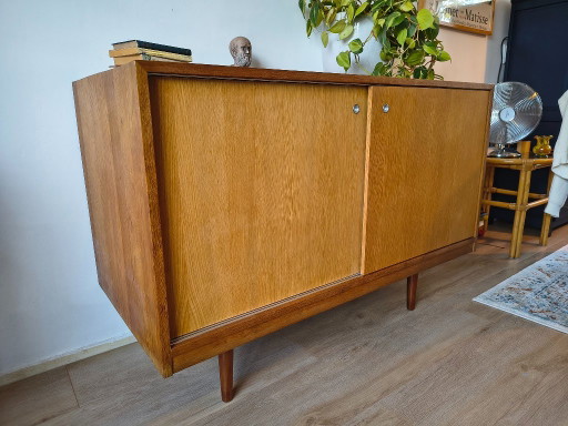 Vintage Mid-Century Sideboard | Massivholz