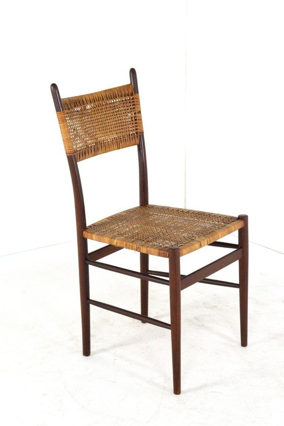 Image 1 of Ensemble de salle à manger vintage : chaises et banc