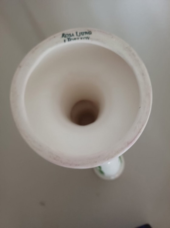 Rosa Ljung – Candelabro vintage in ceramica a 3 rami – Svezia, anni '60/'70 – Portacandele (photo 2 of 7)