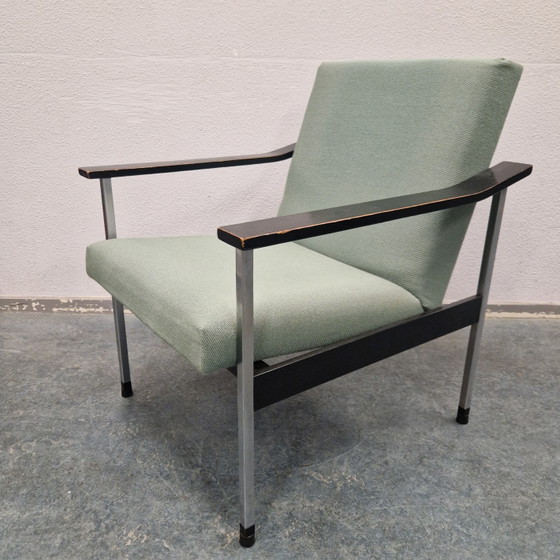 Gispen 1424 André Cordemeyer Design Sillón – Sillones, Wool, Metal (photo 14 of 15)