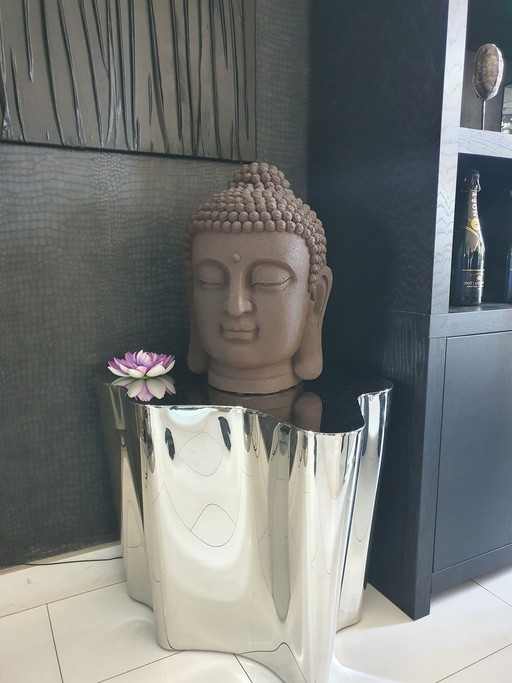 Organic EICHHOLTZ stainless steel side table!