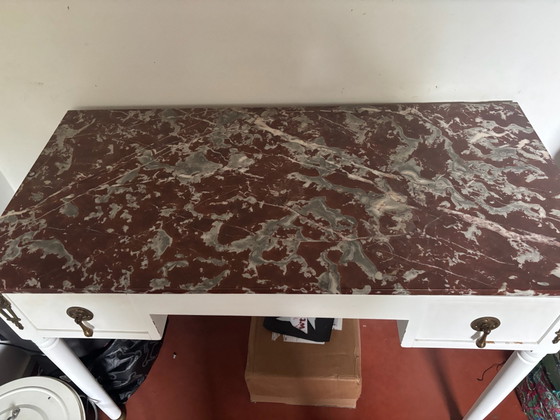 Antique desk marble top – Side tables (photo 4 of 11)