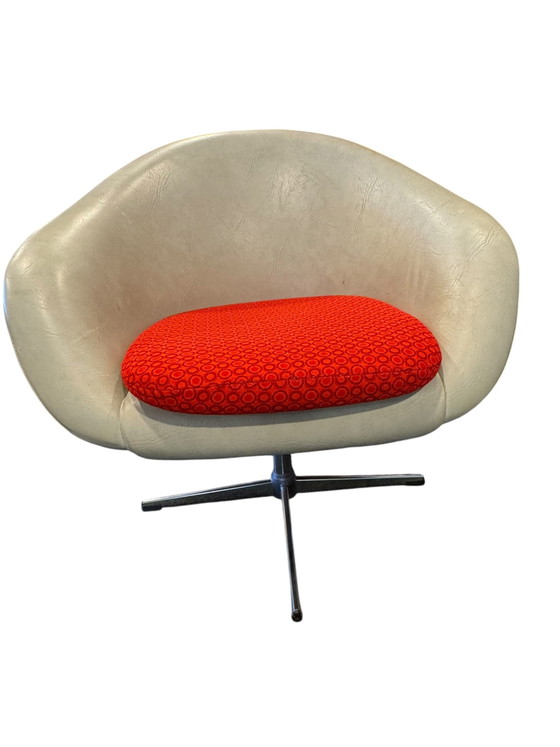Space Age Woonbank en Stoelen – Zithoek, Metaal, Textiel, 1990 (photo 6 of 8)