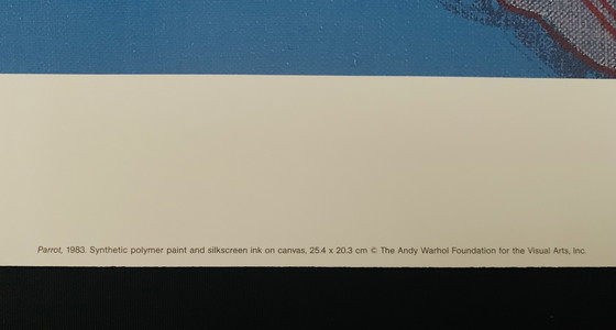 Image 1 of Andy Warhol, Gesigneerd Met Registratie In Impressum Copyright 'De Andy Warhol Foundation For The Visual Arts, Inc.' Offsetlitho